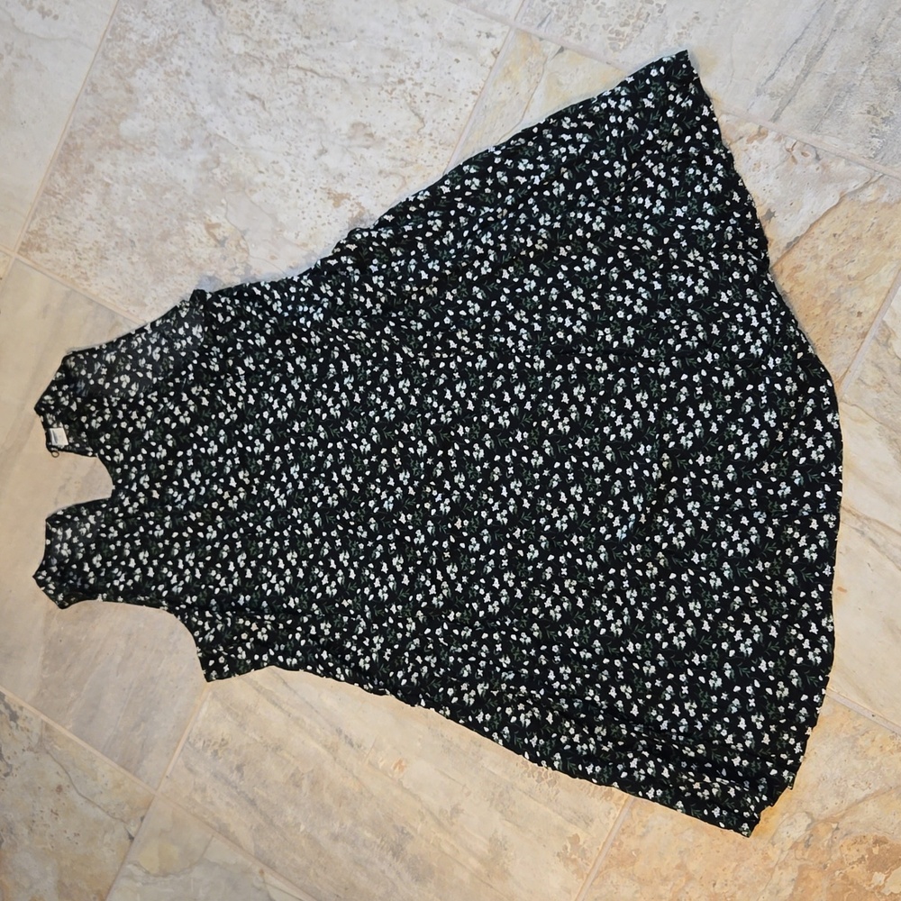 Ditsy floral dress large